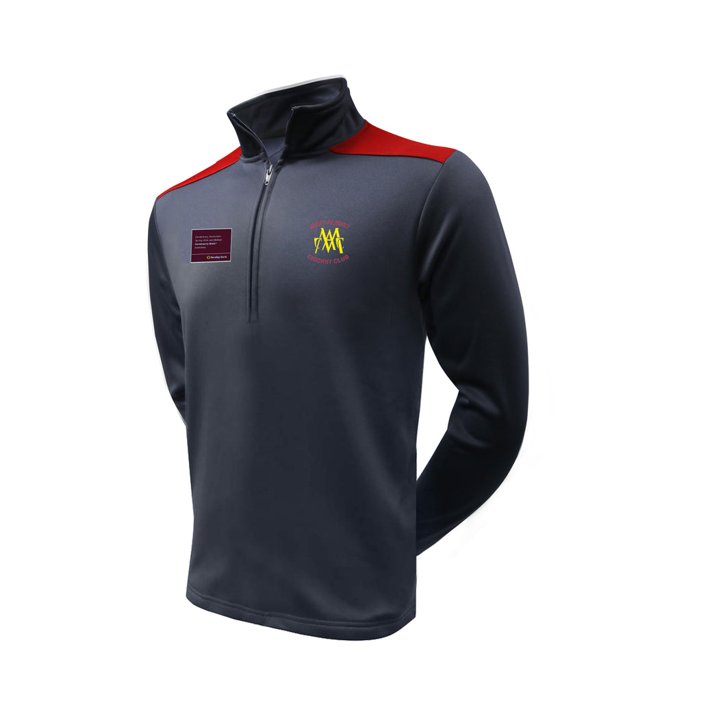 MONT ALBERT CC MEN'S 1/4 ZIP TECH FLEECE DI-06753