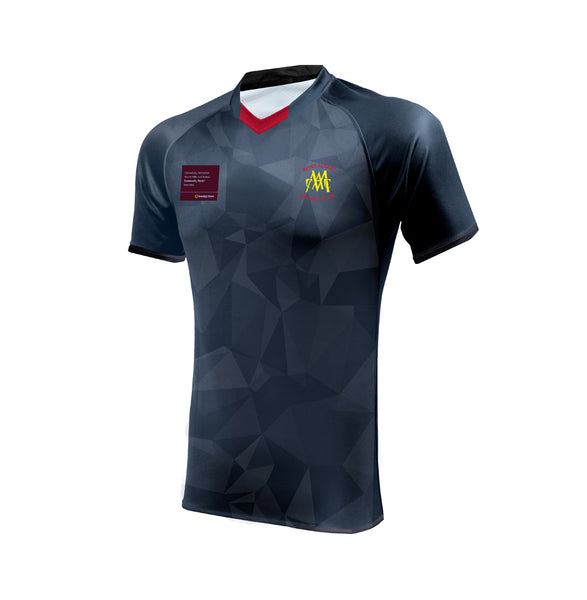 MONT ALBERT CC JUNIOR WHITE BALL S/S PLAYING SHIRT DI-08777